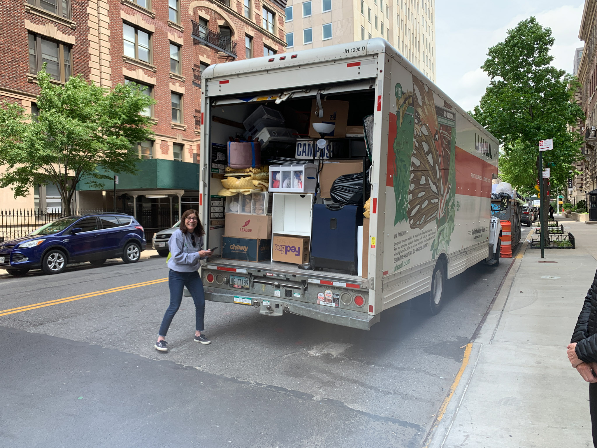 A full UHaul of donations being sent off to local organizations and summer storage!