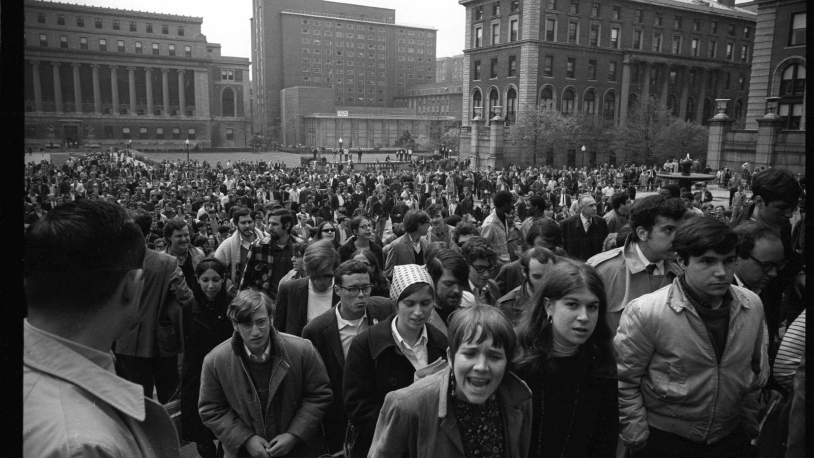 1968 student demonstration at Columbia